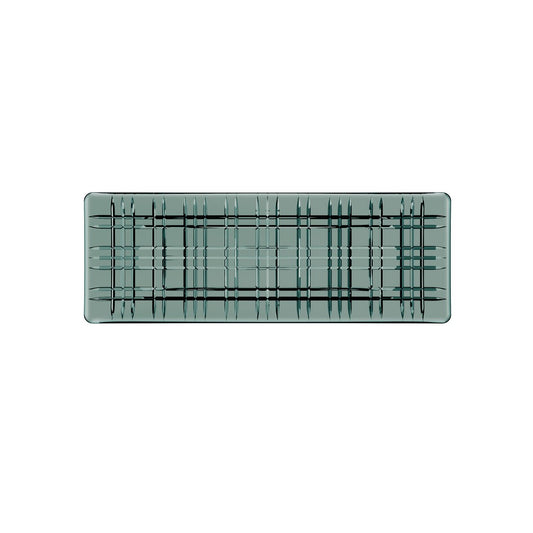 Square Smoke Dikdörtgen Kristal Tabak 41 cm
