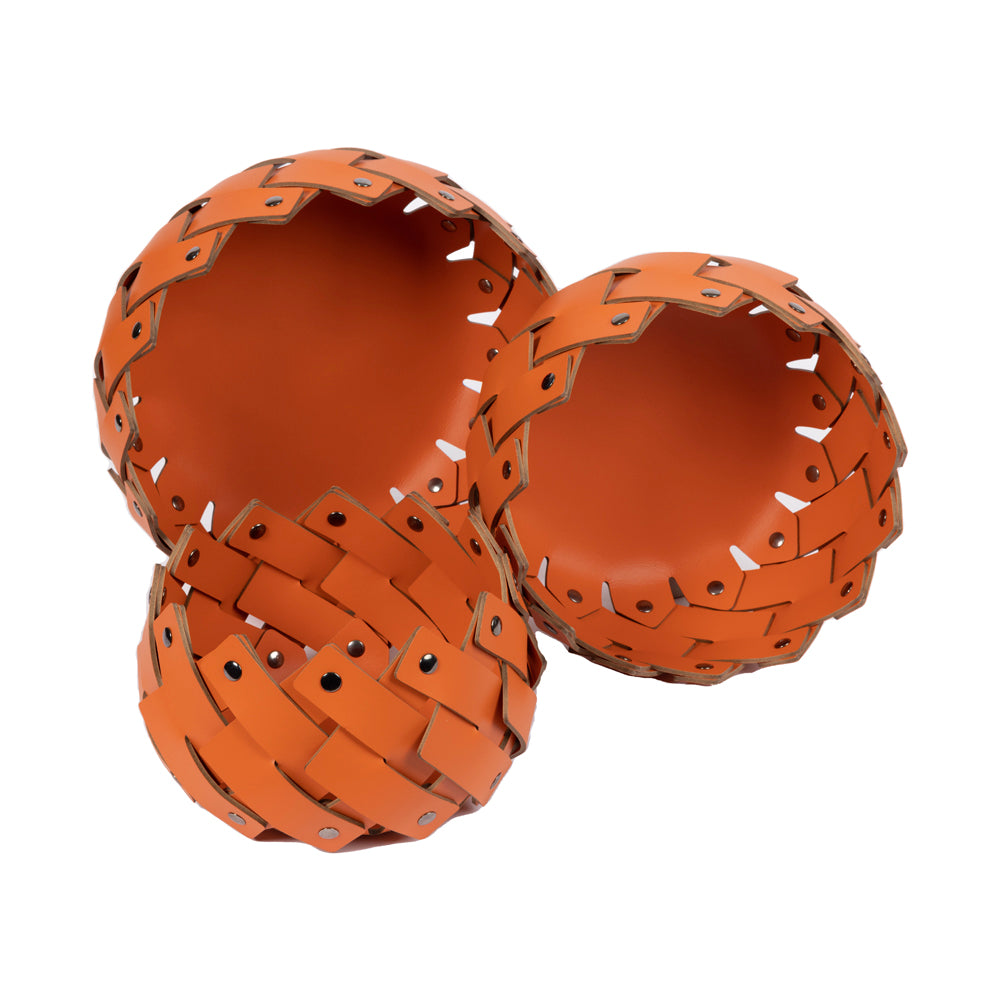 Almeria Turuncu Sepet 20x13 cm