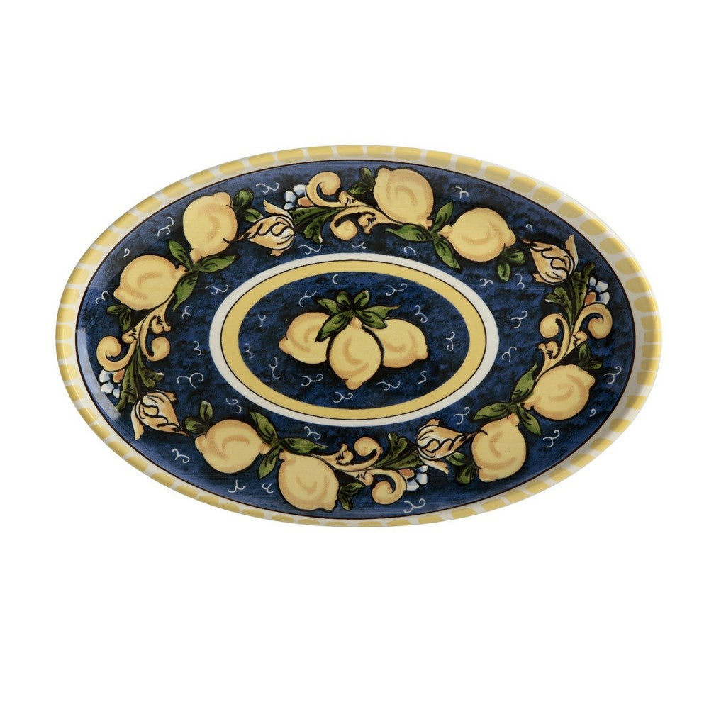 Seramik Salerno Limonlu Oval Servis