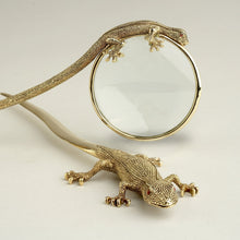 Görseli Galeri görüntüleyiciye yükleyin, L&#39;objet Gecko Kertenkele Büyüteç
