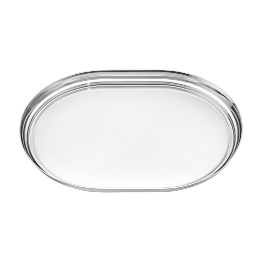 Georg Jensen Manhattan Aynalı Cilalı Paslanmaz Tepsi