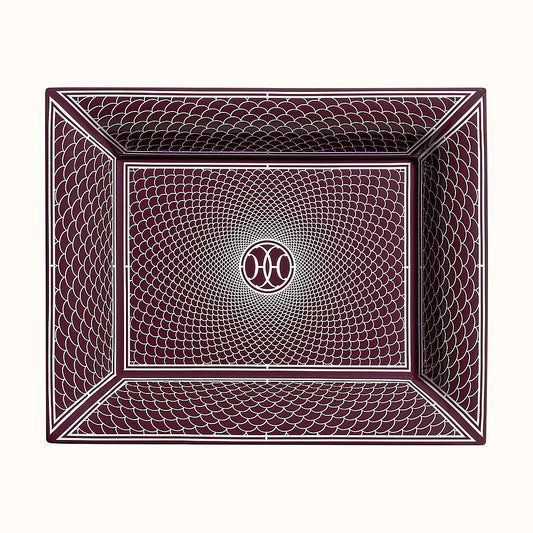Hermès H Deco Rouge Dikdörtgen Küllük