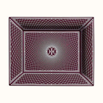 Hermès H Deco Rouge Dikdörtgen Küllük