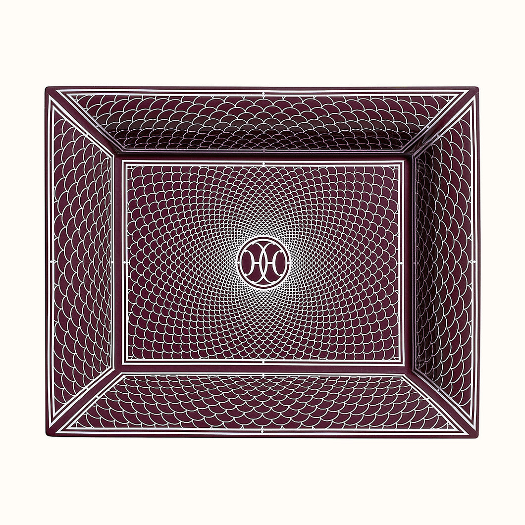 Hermès H Deco Rouge Dikdörtgen Küllük