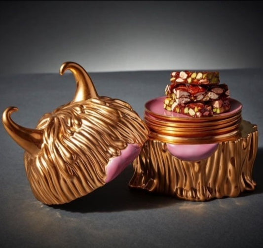 Haas Lynda 4'lü Aperatif Tabağı Altın Limited Edition