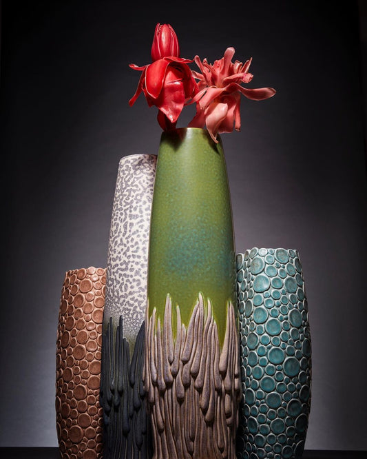 Haas Mojave Vazo Yeşil Gri XL