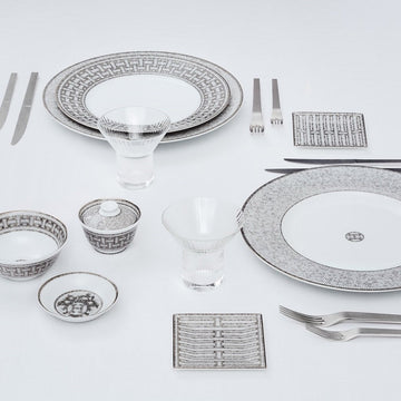 Hermès Mosaique Au 24 Platin 24 Parça Yemek Takımı