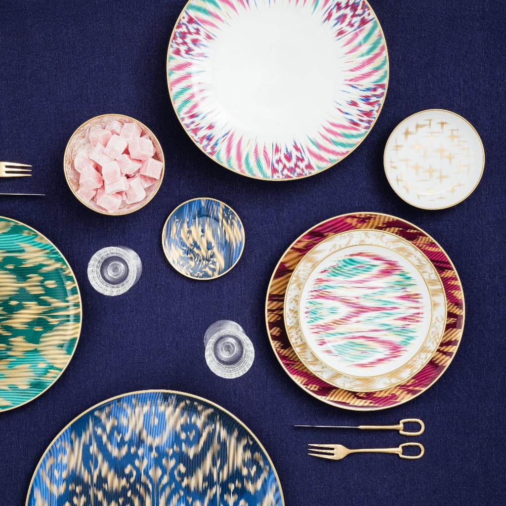 Hermès Voyage En Ikat Çorba Tabağı