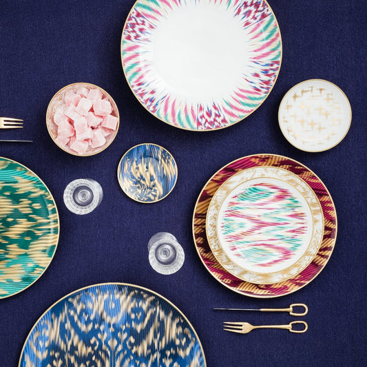 Hermès Voyage En Ikat Çorba Tabağı