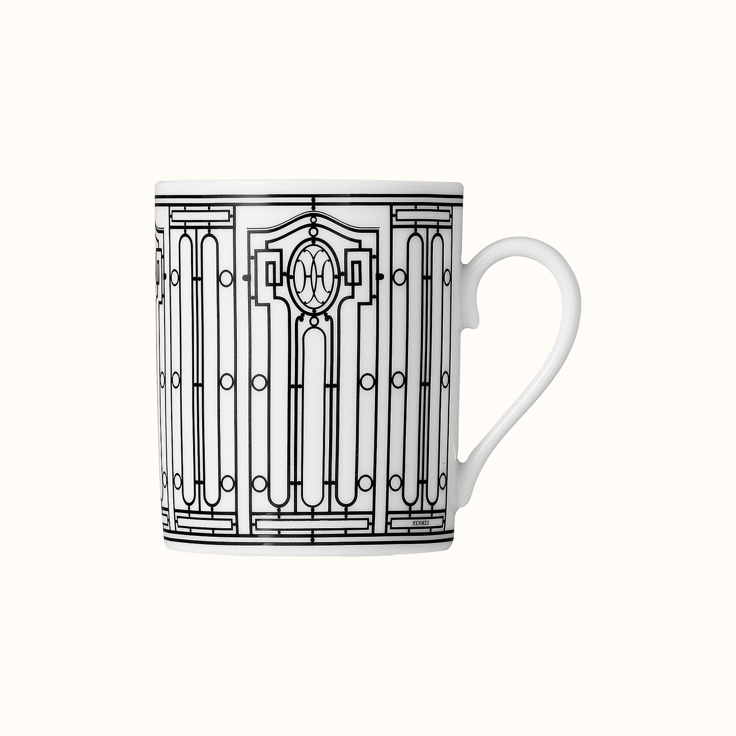 Hermès No1 H Deco Beyaz Kahve ve Çay Kupası