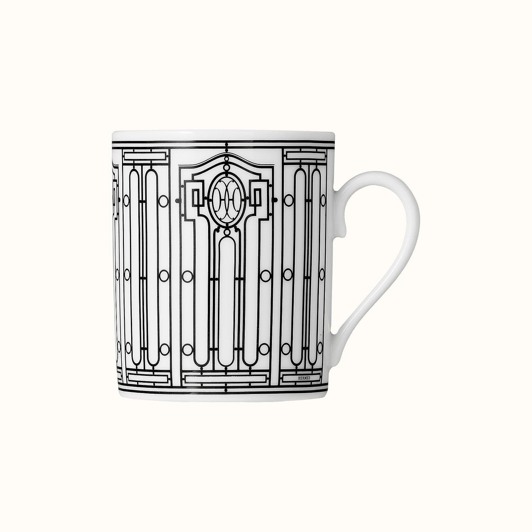 Hermès No1 H Deco Beyaz Kahve ve Çay Kupası