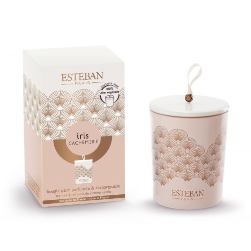 Esteban Paris İris Cachemire Kapaklı Mum