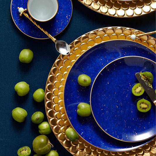 L'objet Lapis 4'lü Porselen Ekmek Tabağı