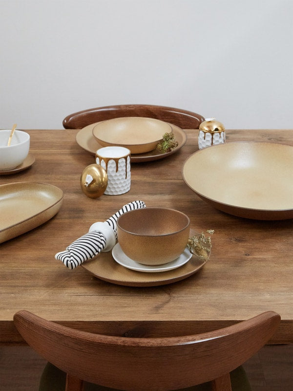 Terra Taba Rengi Yemek Takımı 12 Parça