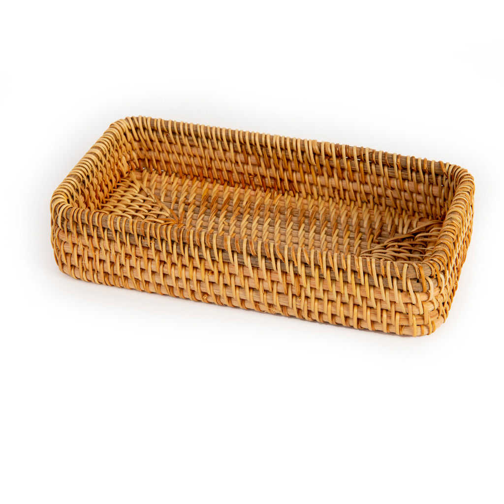 Aloha Life Hasır / Rattan Örgü Minik Havluluk