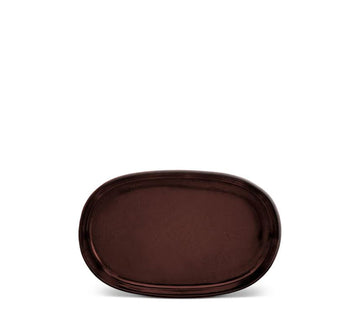 Terra Kahverengi Oval Servis