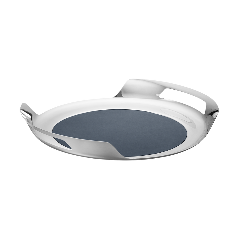 Georg Jensen Helix Aynalı Cilalı Paslanmaz Tepsi